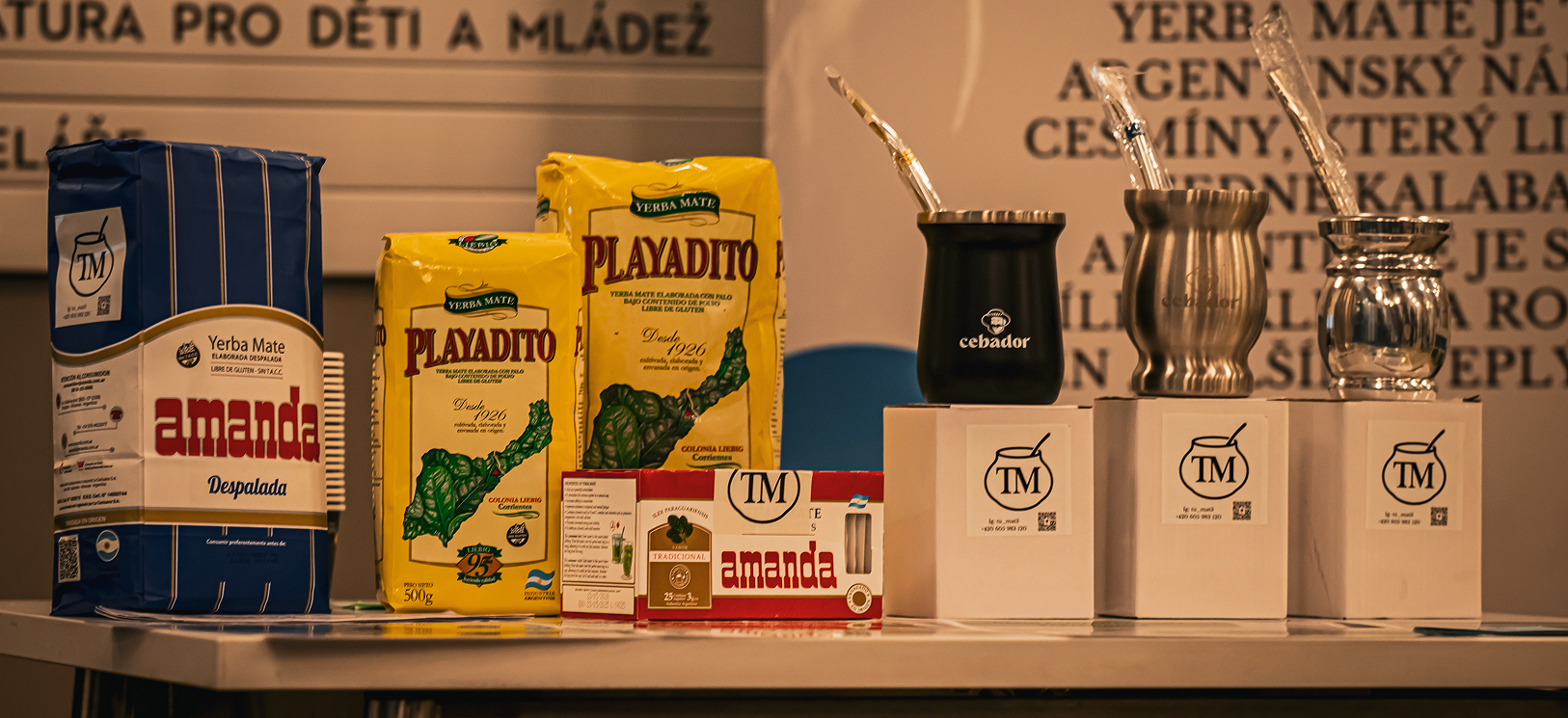 Yerba mate background