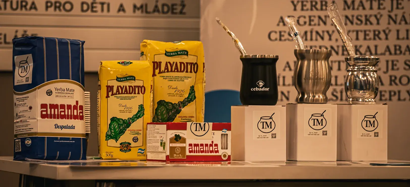 Yerba mate background